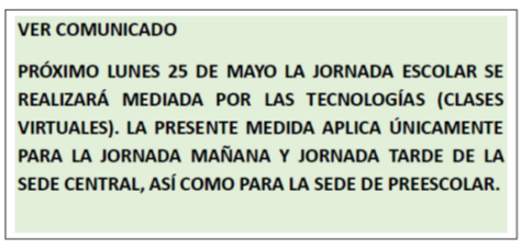 COMUNICADO 2