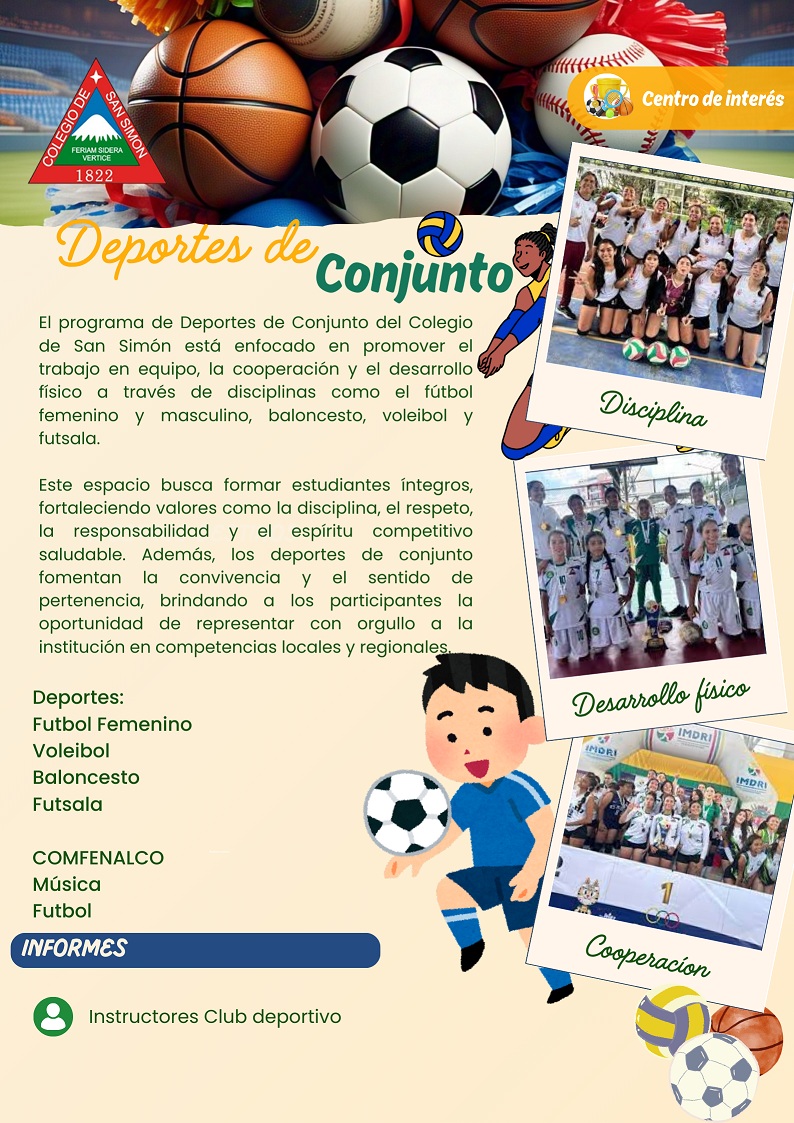 DEPORTES DE CONJUNTO